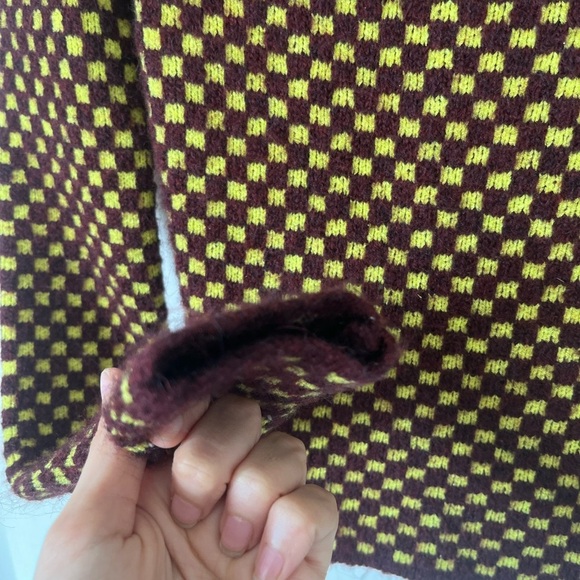 ZARA Jacquard Cut-out Sweater - Picture 6 of 10